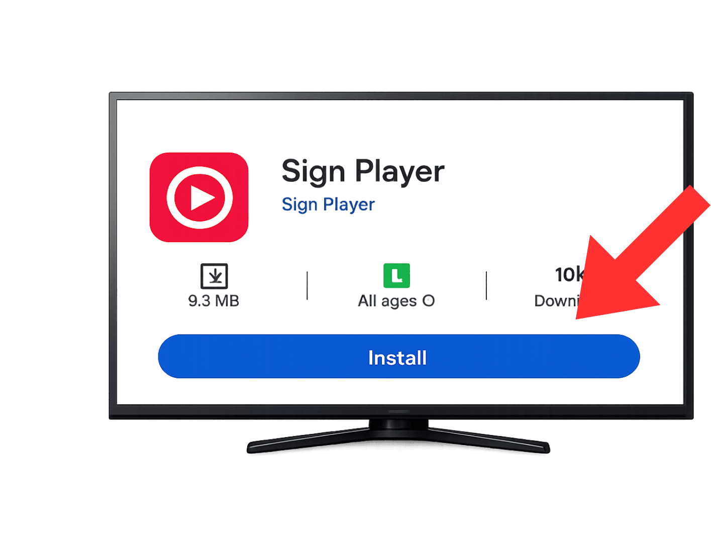 Sign Player Android Store Gym Digital Signage Software | Gym Signage